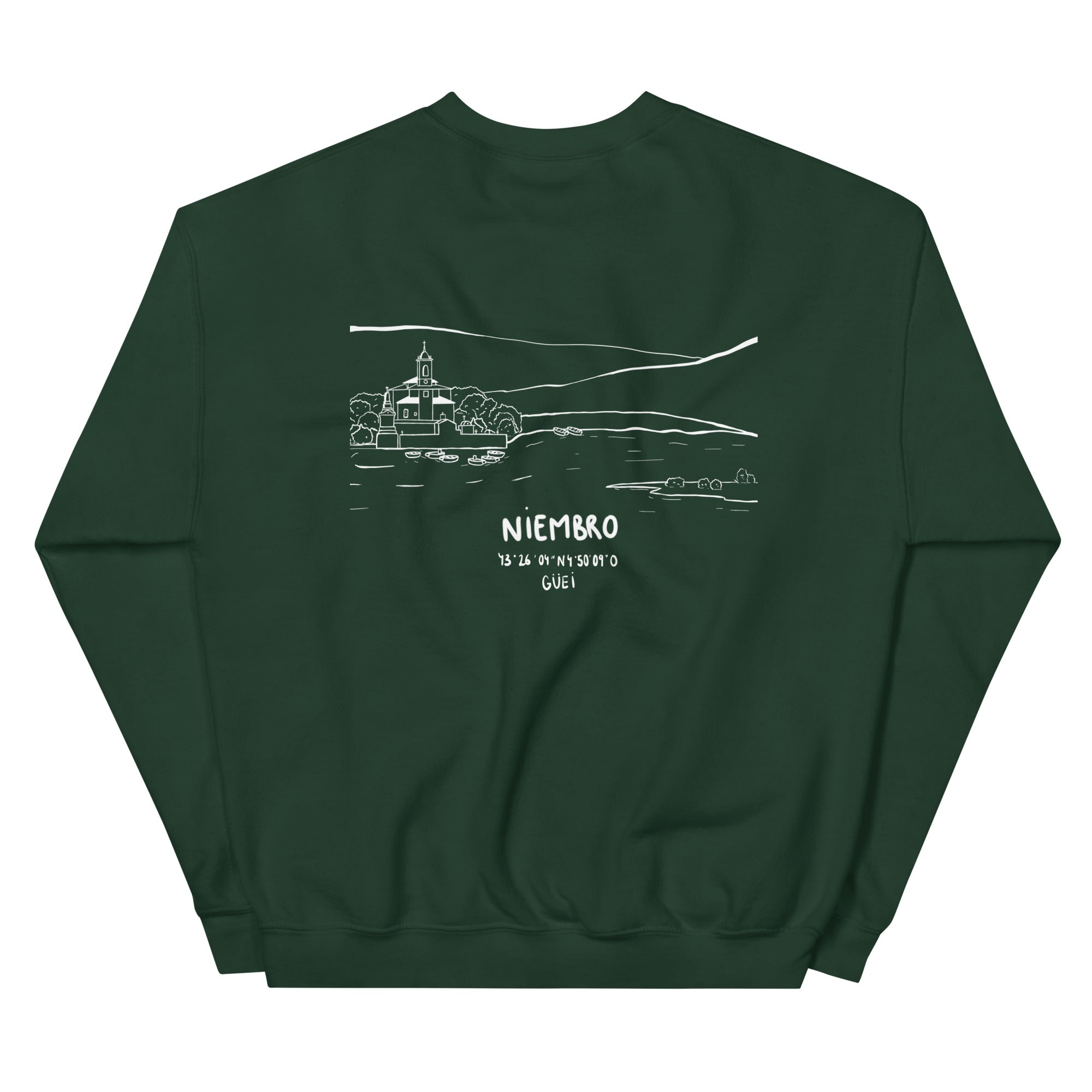 Sudadera Niembro sin capucha - Güei